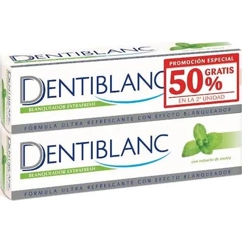 Dentiblanc Extrafresh Pasta Dental Pack de 2 uds X 100 ml