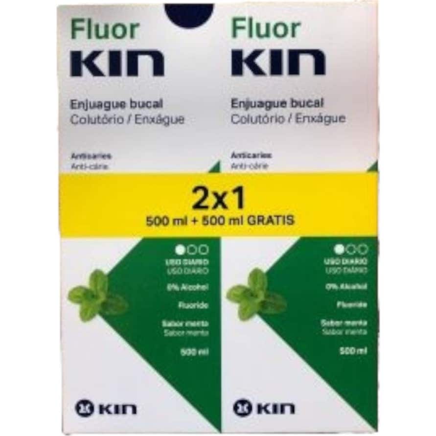 Fluorkin Enjuague Anticaries 2x500ml