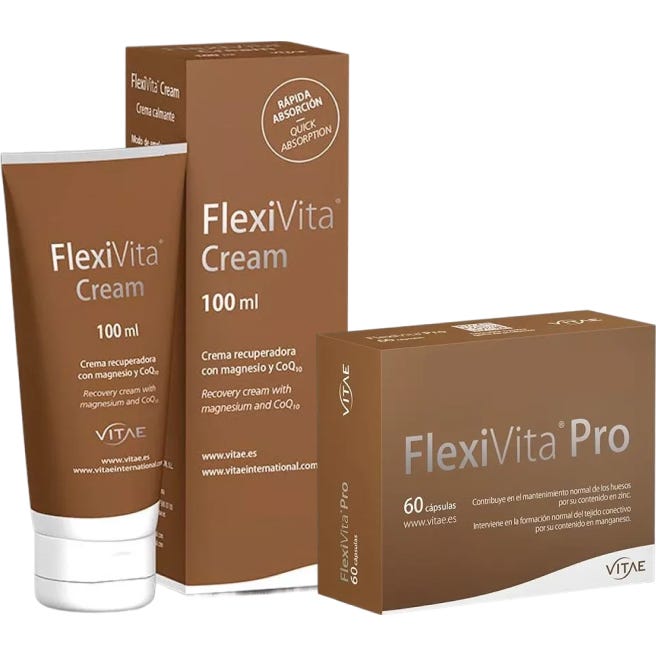 Vitae Flexivita Pro 60 caps + FlexiVita Crema 100 ml