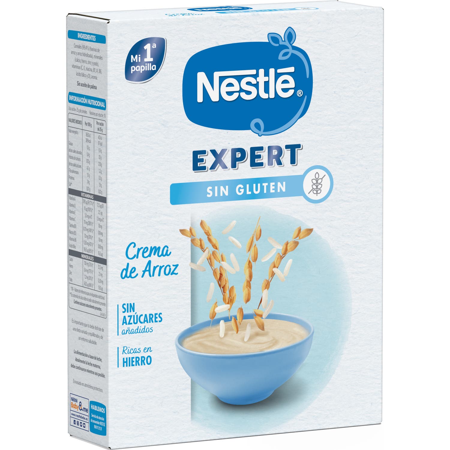 Nestlé Expert Crema Sin Gluten De Arroz 250 G