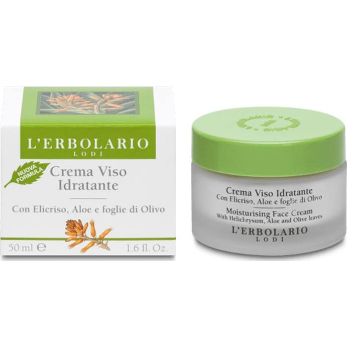 'L''Erbolario Crema Facial Hidratante Día Aloe Helichrysum 50ml'
