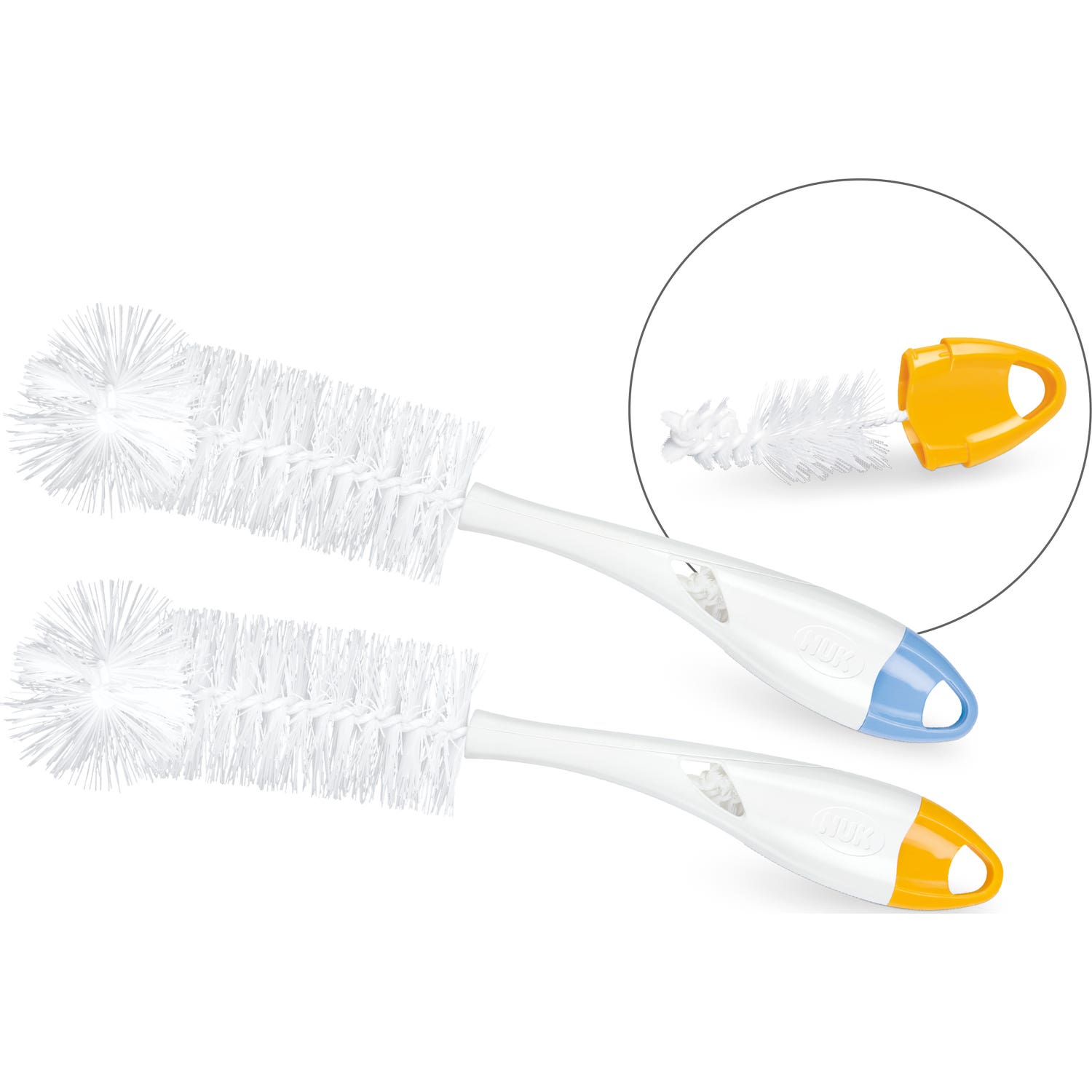 Nuk set limpia biberones 2 en 1