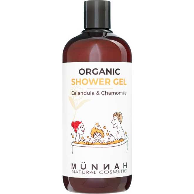 Münnah Natural Cosmetic Gel Ducha Bio Calendula y Manzanilla 250ml