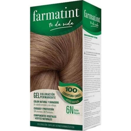 Farmatint Gel 6N Rubio Oscuro 135ml