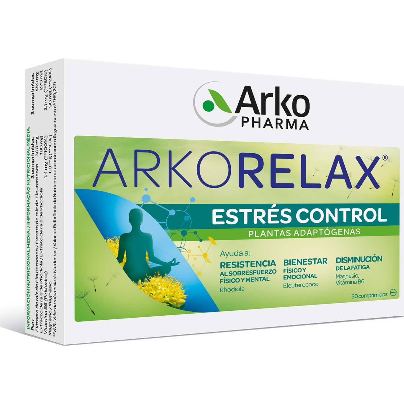 Arkopharma Arkorelax Estrés Control 30comp