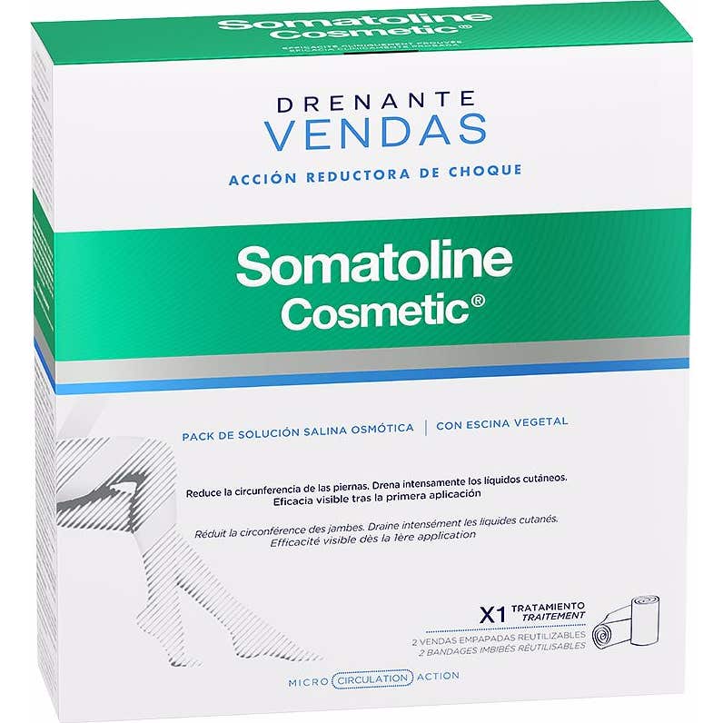 Somatoline Cosmetic Recambio Para Vendas Drenantes 6uds