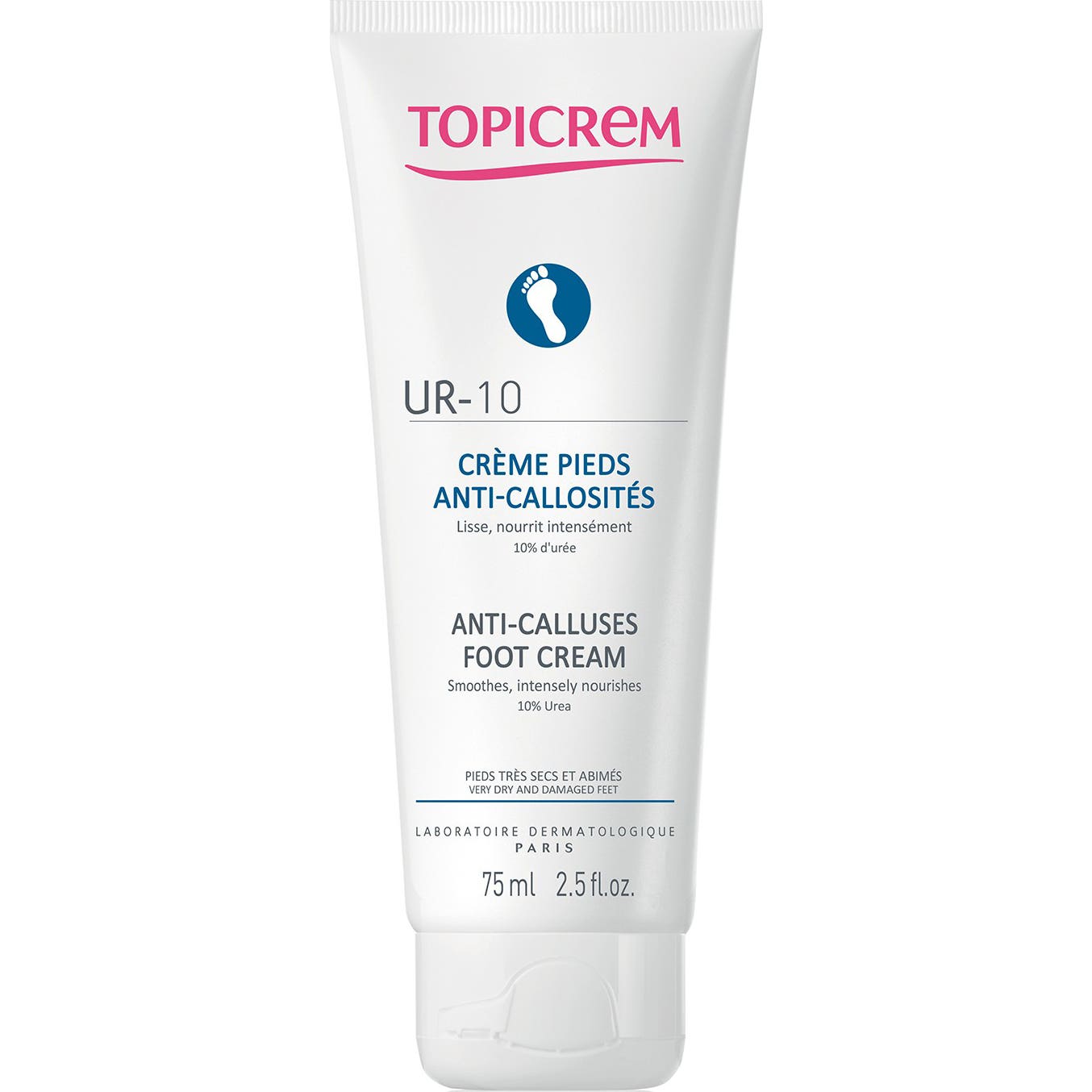 Topicrem Ur10 Crema de Pies Anti Callo 75ml