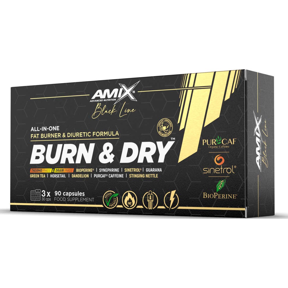 Amix Black Line Burn&Dry 90caps
