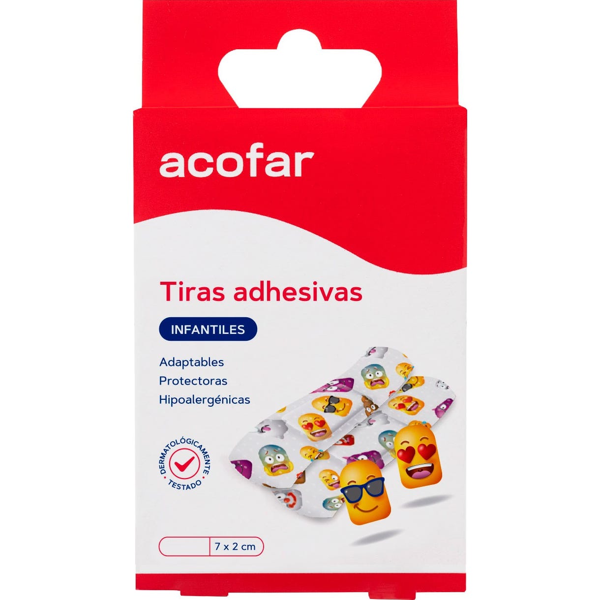 Acofar Tiras InfantilesEmoji 16 U