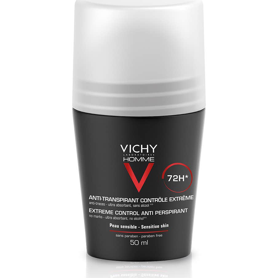 Vichy Homme Desodorante Antitranspirante Control Extremo 72h Roll-on 50ml