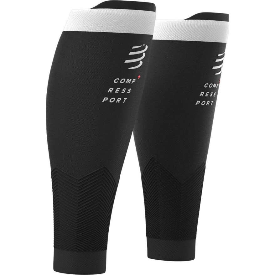 Compressport Gemelera Compresion R2V2 Talla 3 Negra 1 Par