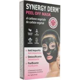 Synergy Mascarilla Derm Peel Off Carbón Vegetal 4 x 7g