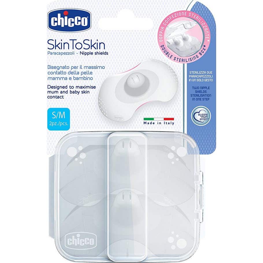 Chicco Protegepezón Silicona Skintoskin T-S-/M 2uds