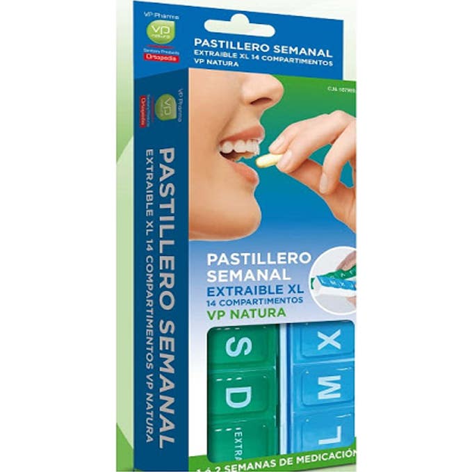 VP Natura Pastillero Semanal Extraíble XL 1ud