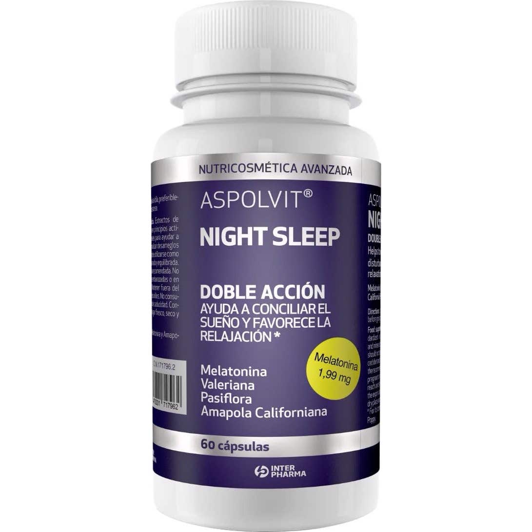 Aspolvit Night Sleep 60 Caps