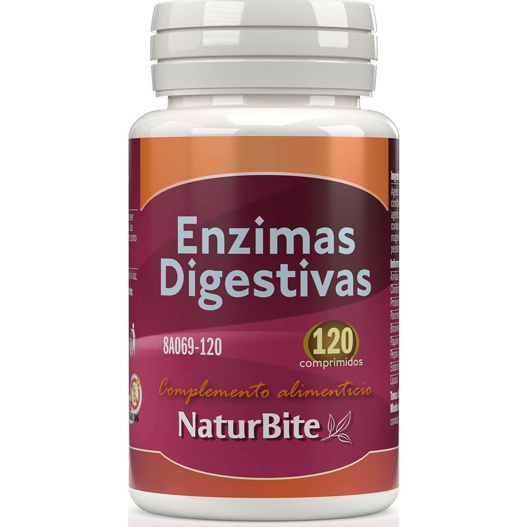 NaturBite Enzimas Digestivas 120comp