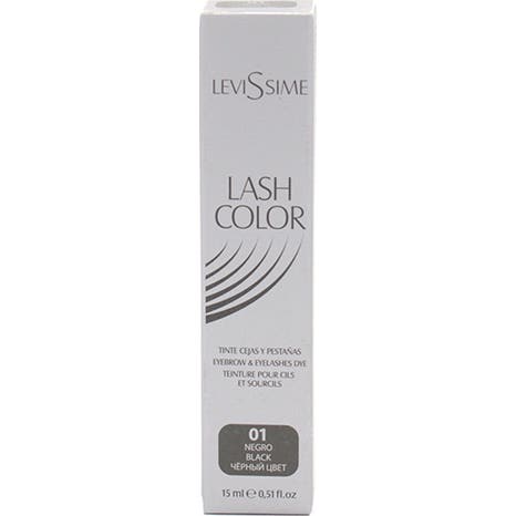 Levissime Lash Color Cejas y Pestañas 01 Negro 15 ml