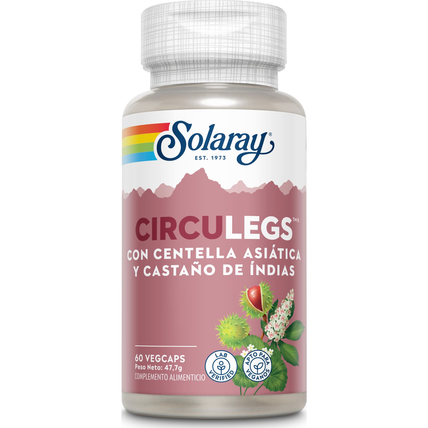 Solaray Circulegs 60 Caps