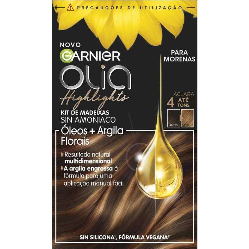 Garnier Kit Olia Highlights sin Amoníaco Morena 1ud