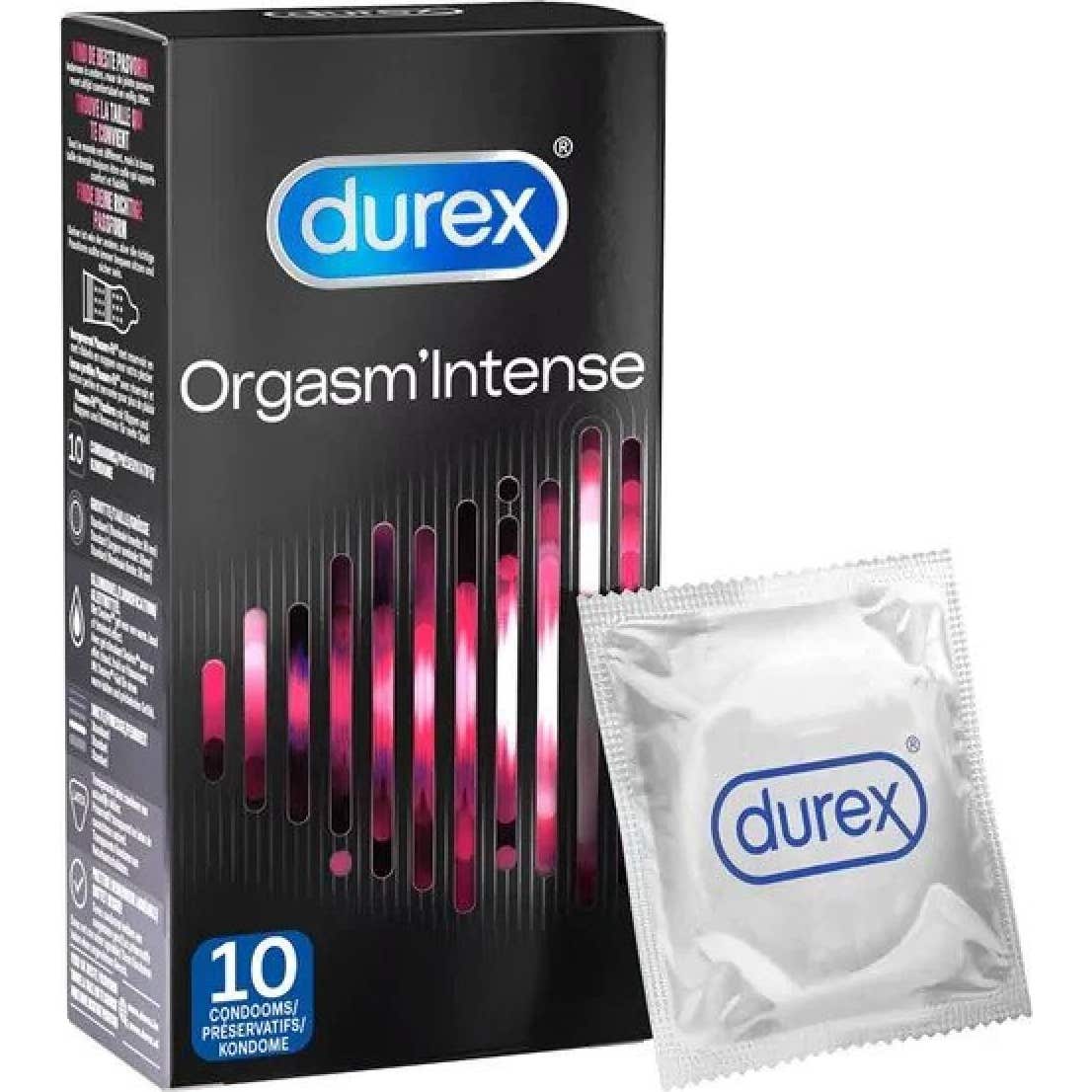 Durex Preservativos Orgasmo Intenso 10uds