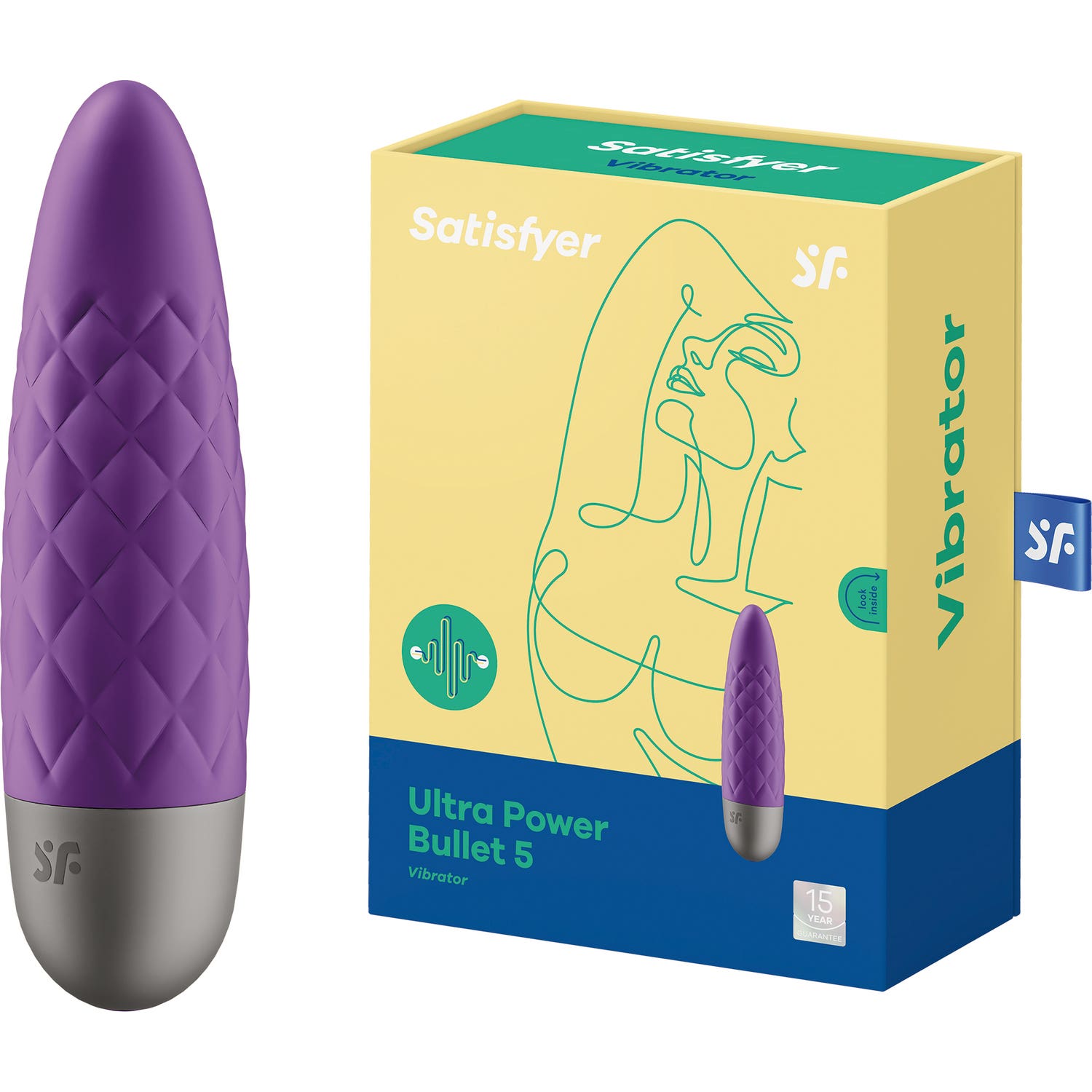 Satisfyer Ultra Power Bullet 5 Vibrador Violeta 1ud