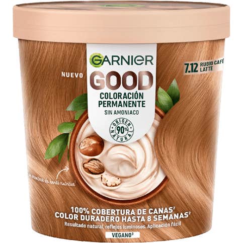 Garnier Good Permanent Coloration 7.12 Blonde Café Latte 217ml