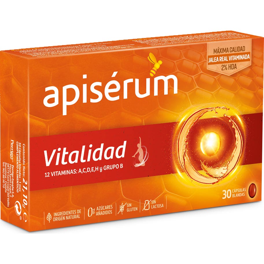 Apisérum Vitalidad 30caps
