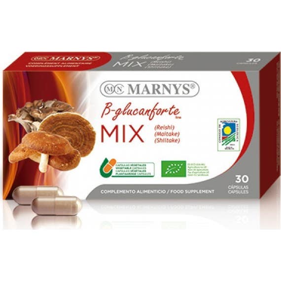 Marnys B-Glucanforte Mix De Setas Bio 30Caps