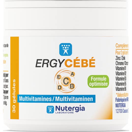 Nutergia Ergycébé Multivitaminas 14g