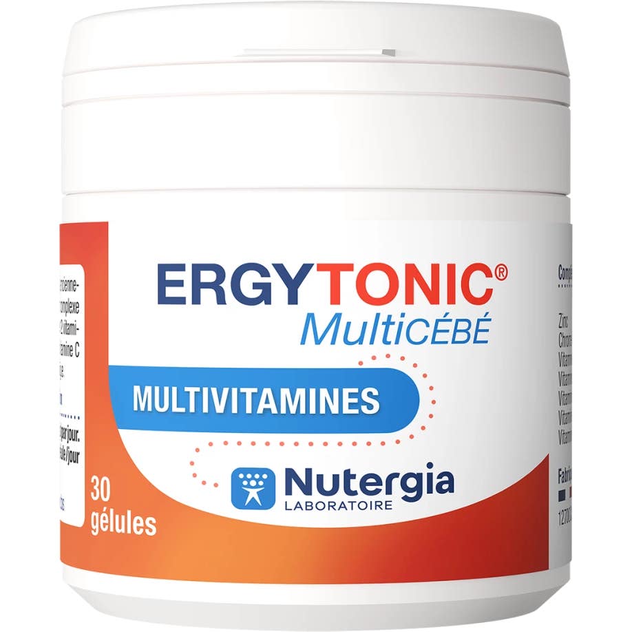 Nutergia Ergytonic Multicébé Mutlivitáminico 30 cápsulas | Natural Doctor