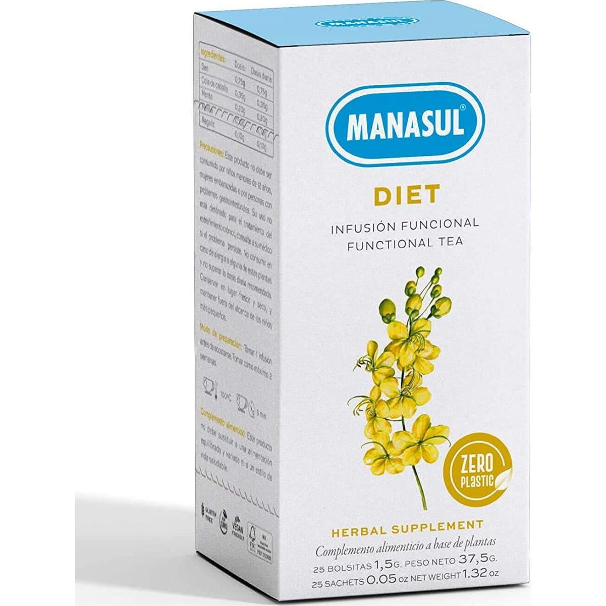 Manasul Diet Bio 25 Filtros