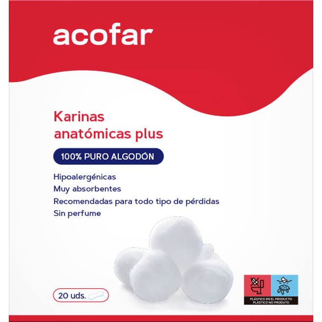 Acofar Karinas Plus Confort 20uds