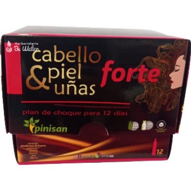 Pinisan Pelo Piel Uñas Forte 12uds
