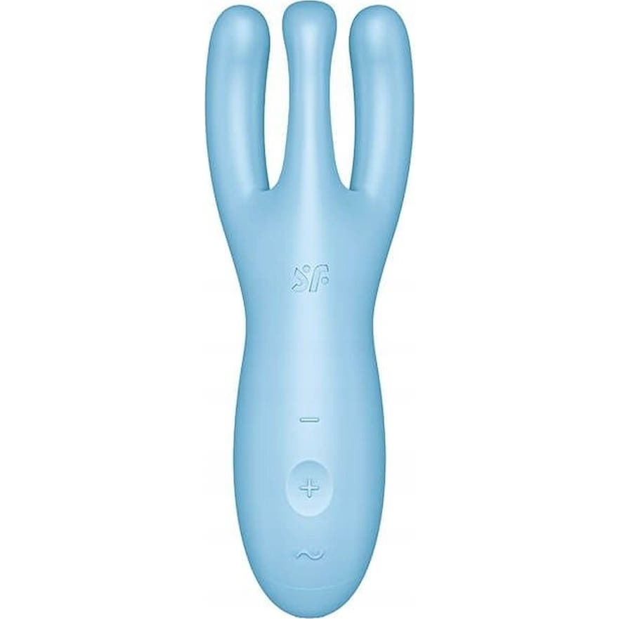 Satisfyer Threesome 4 Vibrador Azul 1 ud