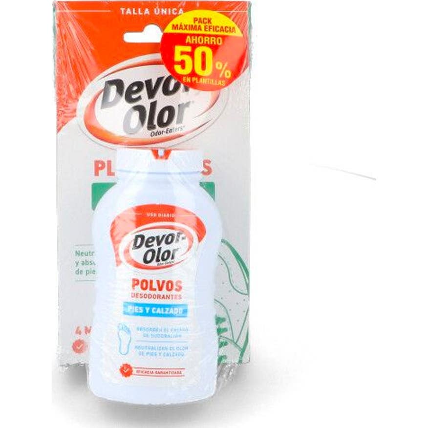 Devor Olor Pack Polvos 100g + Plantillas 2uds