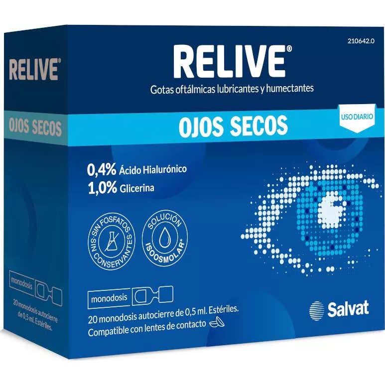 Relive Ojos Secos 20x0,5ml