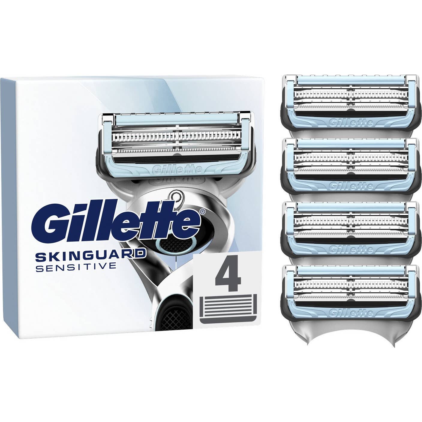 Gillette SkinGuard Sensitive Cuchillas Recambio 4uds