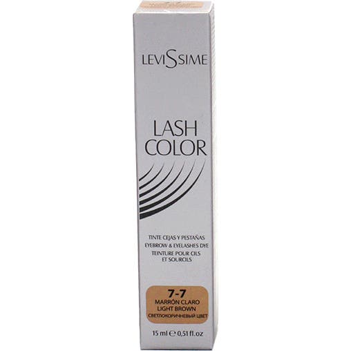 Levissime Lash Color Cejas y Pestañas 7-7 Marrón Claro 15 ml