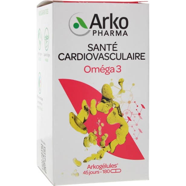Arkopharma Arkoglules Omga 3 Caja de 180 Cápsulas