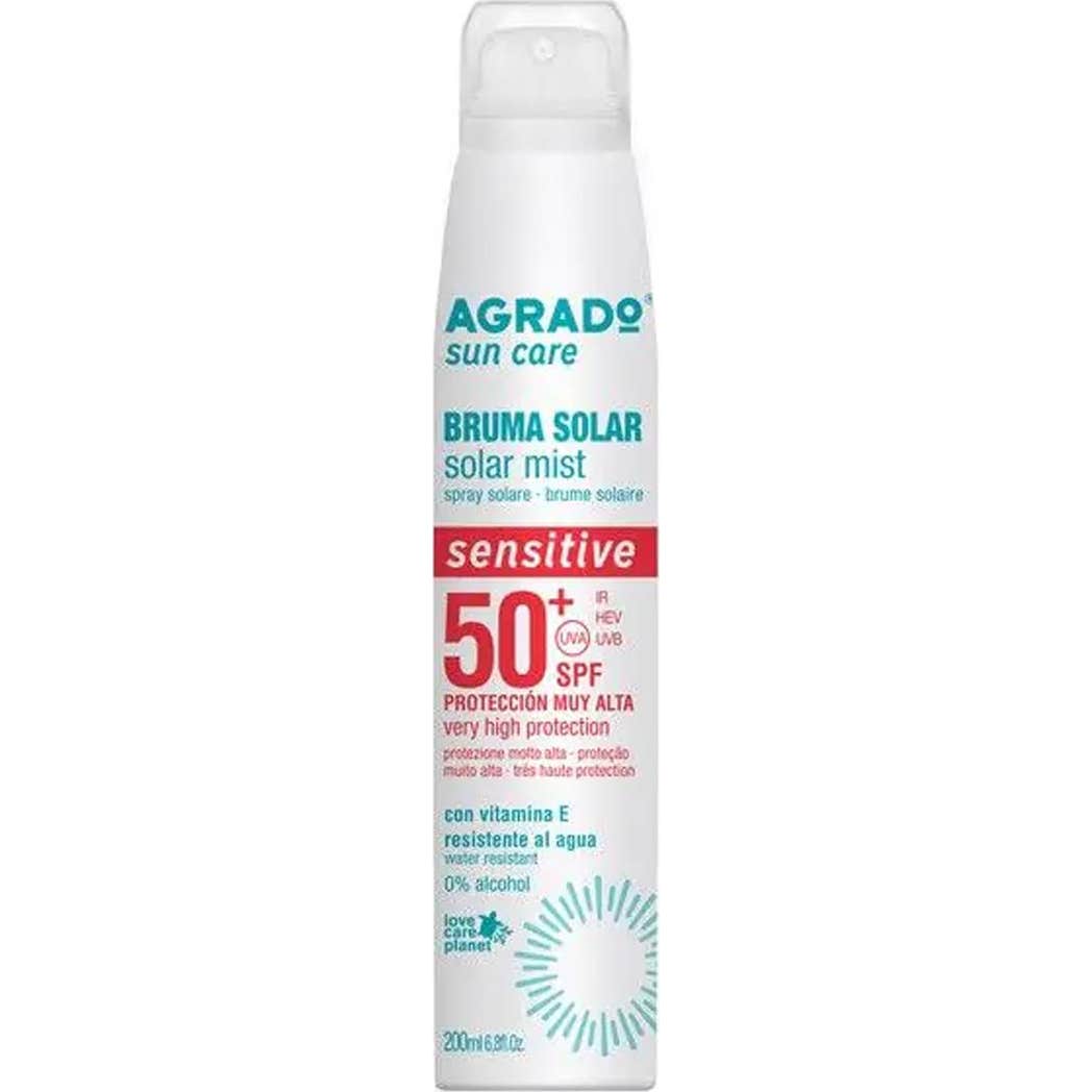 Agrado Sensitive Bruma Solar SPF 50+ 200 ml