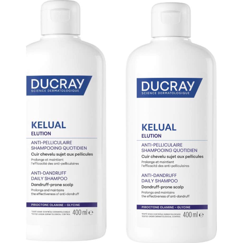 Ducray Elution Champú Suave Reequilibrante 2x400ml