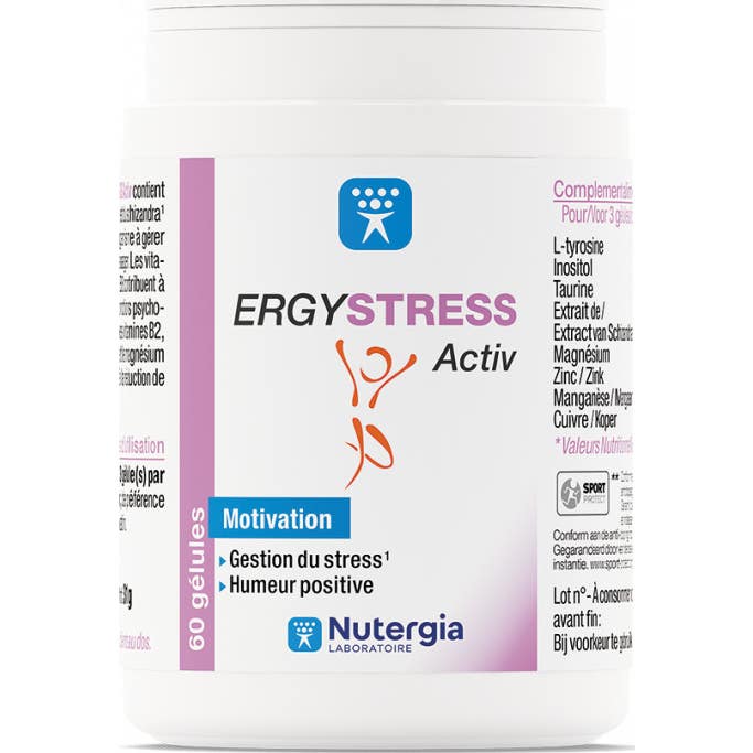 Nutergia Ergystress Activ 60 glóbulos