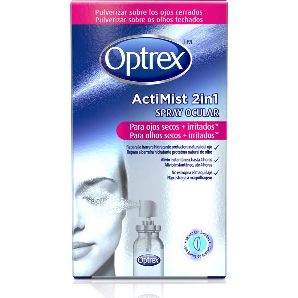 Optrex Actimist 2in1 Spray Ocular Ojos Secos e Irritados 10ml