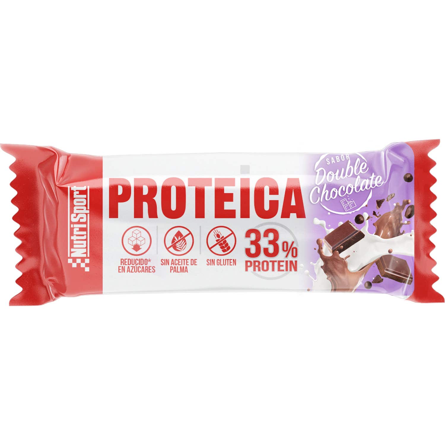 Nutrisport Barrita Proteica Doble Chocolate 24uds