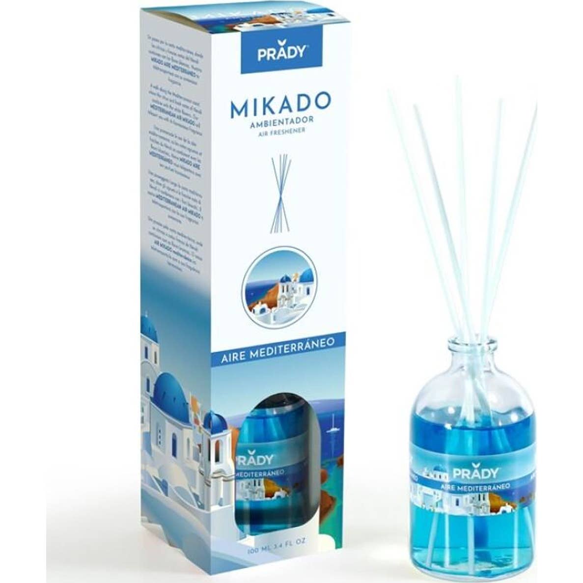 Prady Mikado Ambientador Aire Mediterraneo 100ml