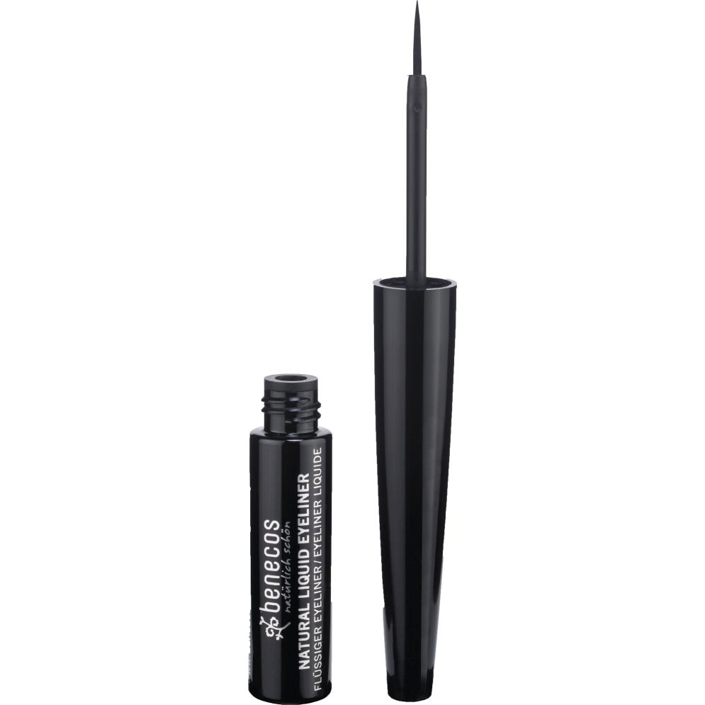 Benecos Eyeliner Lápiz de Ojos Líquido Negro 1 ud