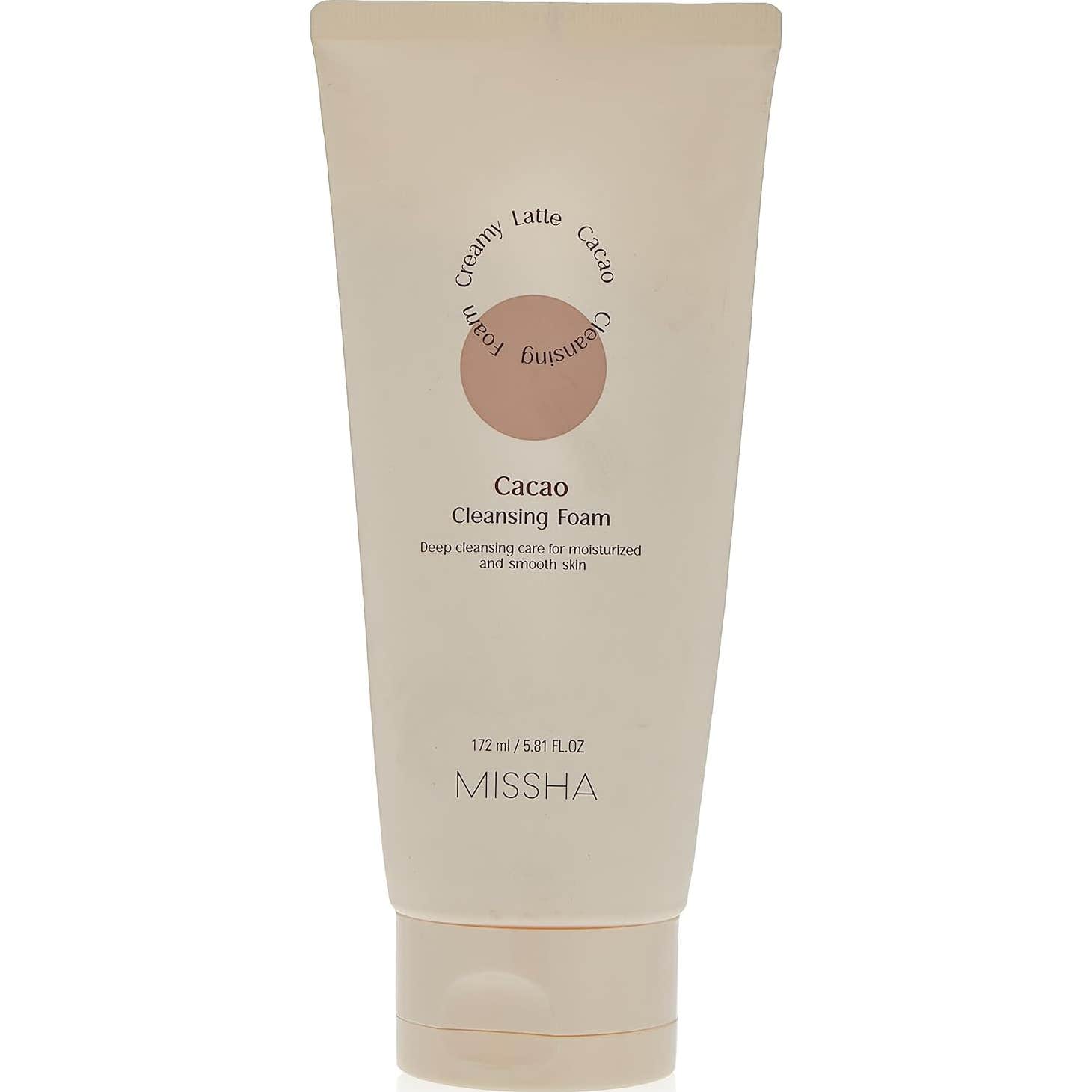 Missha Creamy Latte Cacao Cleansing Foam 172ml