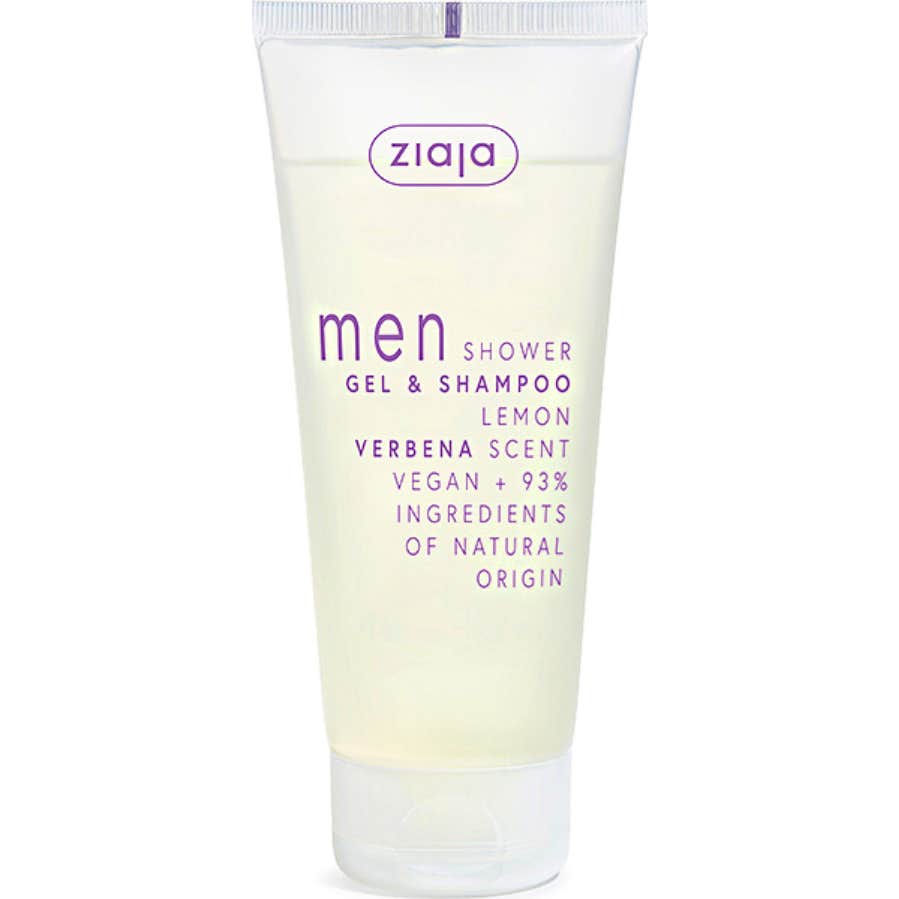Ziaja Men Shower Gel & Shampoo Lemon Verbena Scent 200ml