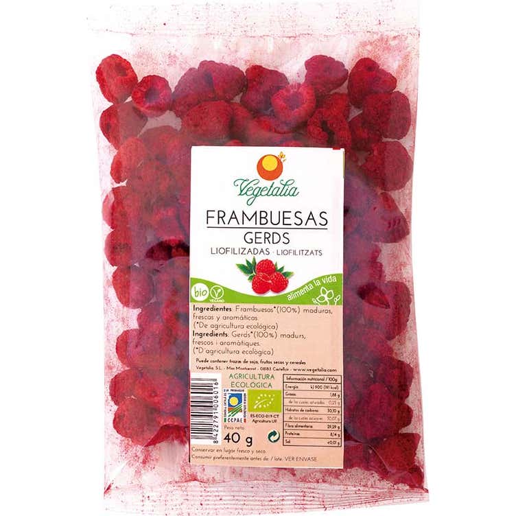 Vegetalia Frutos Rojos Liofilizados Eco 80g