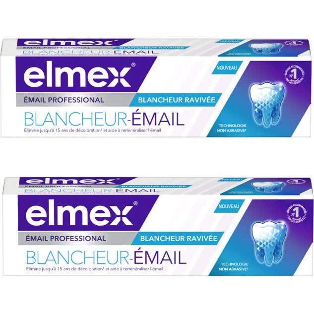 Elmex Pack Dentífrico Blanqueador 2x75ml